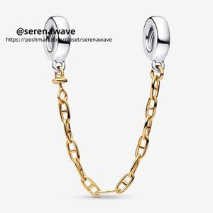 Pandora Elongated Safety Chain|Two-tone